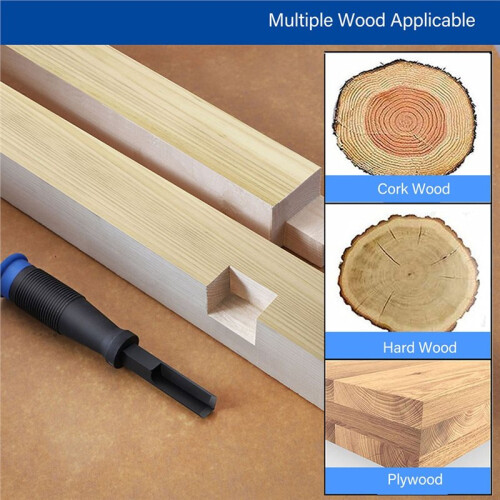 Right Angle Chisel Chrome Vanadium Steel Handle Corner Chisel for Woodworking Slotting Cutting Corner Chisel 2