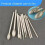 10 Pcs Burr, 3/32 Inch Shank Stone Carving Bits for Rotary Tools (Oval Shape) 2