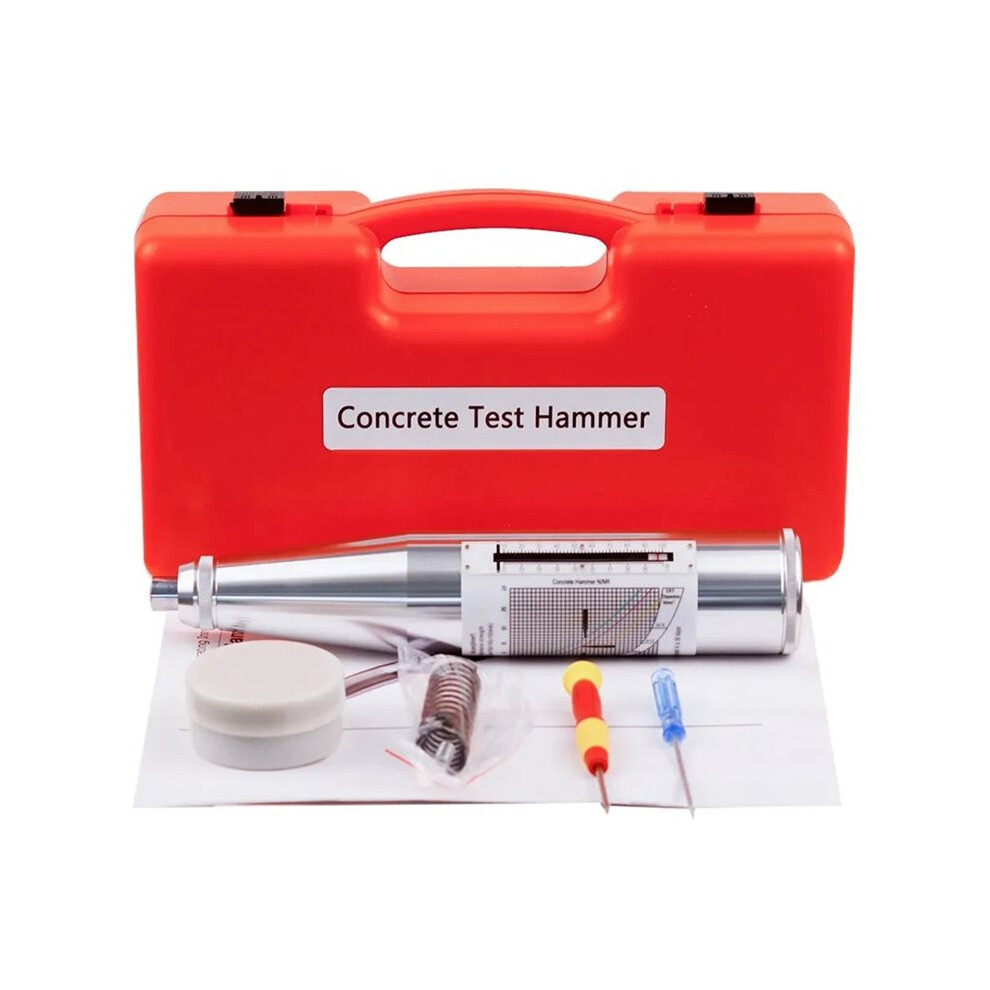 Zc3-A Portable Concrete Rebound Hammer Tester Ndt Resiliometer Schmidt Hammer With English 4713405067351