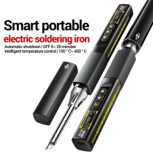 ANENG SL108 96W Soldering Iron, PD/QC Fast Heating, Adjustable Temp 200-450C, Portable Welding Station