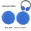 Non-Disposable Earcup Protector Universal Elastic Ear Muff Protective Cover Dustproof Sweatproof for 6-8.5cm Earpads A 4