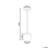 Beliani Wireless LED Table Lamp LIZANDRO with Dimmer Metal Black 3