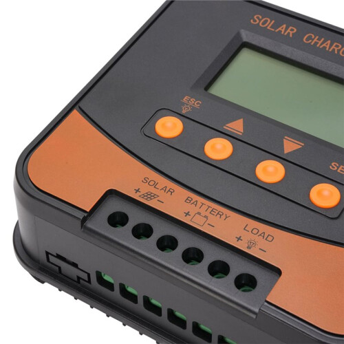 12V 24V Auto Switching Solar Panel Charging Controller 10A MPPT Solar Charge Controller for GEL SLA LFP LI USE Battery 1