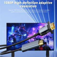 DP to VGA Adapter Cable to VGA Monitor/Projector Converter Cable for Laptop Desktop PC