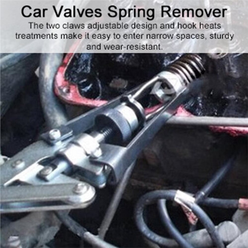 Car Valves Spring Remover Pressure Type Vernier Pliers Auto OilSeal Disassembly Valves Spring Puller 2
