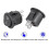 5 Pcs SPST Black Button /Off Round Rocker  AC 6A/125V 3A/250V 5