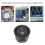 5 Pcs SPST Black Button /Off Round Rocker  AC 6A/125V 3A/250V 6