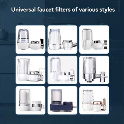 Advanced Replacement Filter for Tap Purifier - 6pcs Long-Lasting Filtration for Clean, Safe Water 1
