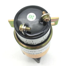 1751-24E7U1B1S5A 24V Fuel Shutoff Solenoid Valve Excavator Accessories