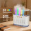 700ml Air Humidifier USB Essential Oil Diffuser Aromatherapy Mist Maker Humidifier for Car Home Bedroom with Timer 5