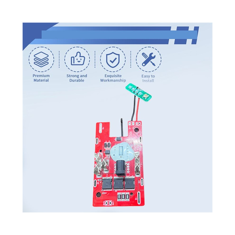 For 21700 Battery Protection Board +Light Panel 150A Protection Board Power Tool Board For 4711268927546