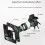 110V-220V Fan Cooling Controller Btc Machine Chassis Workstation Cabinet Radiator Server Fan for GPU VGA, EU Plug 3