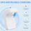 2Pcs 1800MAh Battery Pack  and Charge Kit for PS5 Controllers with USB Type C Charging Cable and LED Indicator 2