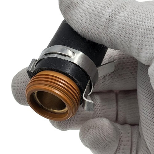 220953 Ohmic Retaining Cap for PMX 45XP, 65, 85, 105 Plasma Cutting Torch - Black Polymer 2