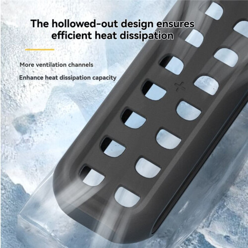 Three Proof Anti-Seismic and Anti Fall Silicone Hard Wrapped Protective Case for DOCKCASE SSD Enclosure Double C 2