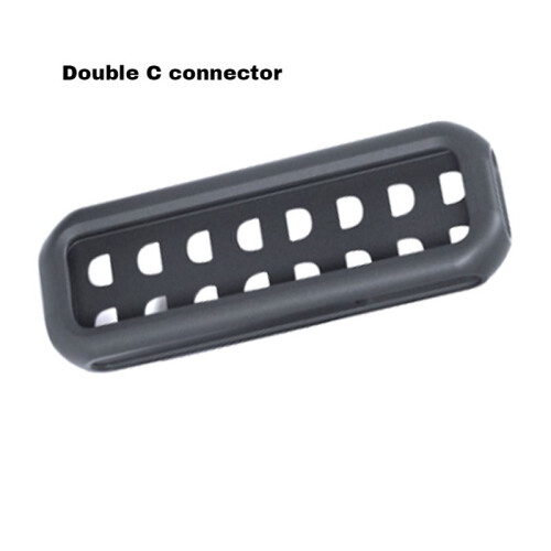 Three Proof Anti-Seismic and Anti Fall Silicone Hard Wrapped Protective Case for DOCKCASE SSD Enclosure Double C 2