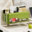 Foldable Hanging Storage Rack - No-Drill Wall Mounted Organizer Shelf for Versatile Use 6