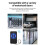 Rechargeable 2Channel Remote Control Clone Copy Duplicator for Garage Door Electric Gate Fixed Rolling Code 300-915Mhz A 5