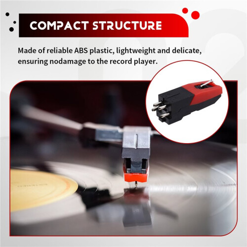 Universal Record Player Stylus, Vinyl Turntable Stylus Replacement Turntable Stylus Record Player Stylus 2