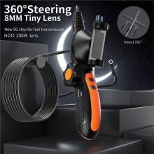 WiFi Hand-Held Endoscope Camera 1 Meter Flexible Cable for IOS Android HD 1080P Waterproof Inspection