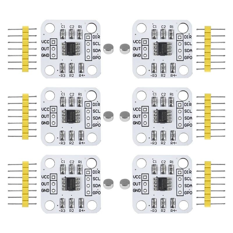 AS5600 Magnetic Encoder Magnetic Induction Angle Measurement Sensor ...