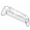 Transparent Handheld Game Console Case for   Ally X, Soft Anti-Slip Protective Cover 3