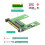 Adaptador SSD NVMe 5.0 para U.2 (SFF-8639) 5.0 de 2,5 Polegadas com Almofada Térmica, Converte SSD M.2 NVMe para U.2. Não Compatível com . 8