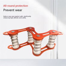 Rock Climbing Rope Protector 5kN High-Altitude Anti-Wear Cover for Enhanced Safety