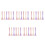 30Pièces Brosse Silicone , Accessoires Beauté Doux 8