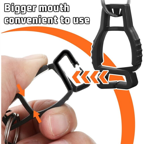 48 Pcs Glove Clips for Work Glove Holders, Work Safety Clip Glovee for Belt Loop Guard Worker Construction 2