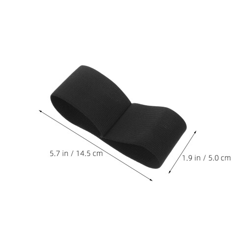 30Pièces Brassards Élastiques Polyester Pour Cérémonie De Deuil 1