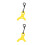 2Pièces Pince Arrière Nylon Route 7