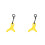 2Pièces Pince Arrière Nylon Route 9