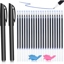 24Pcs Magic Pens & Refills,Compatible with Grooved Handwriting Practice for Kidsor Tracing Book,Disappearing Ink Pen Set