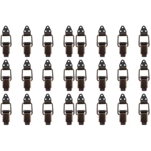 24 Pcs Lock Bags Iron Door Latch 2