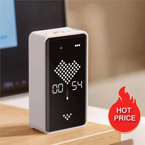 Portable LED Kitchen Timer Digital Countdown Alarm Clock Manual  Management Tool for Cooking, Learning Reminder 2