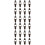 24 Pcs Lock Bags Iron Door Latch 6