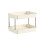 Double Tier Cup Rack, Dining Table Top Cup Organizer Storage, Desktop Tea Coffee Mug Display Shelf for Kitchen, Office 2