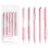 Σετ στυλό Japceit Gel Ink 5 τεμαχίων, μύτη 0,5 mm, γρήγορο στέγνωμα, ανασυρόμενο, απαλό 2