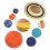 1Set Assorted Color Solar System Planet Model for Home Use Made from Stable ABS Material 4