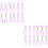 60Pcs Sewing Bobbin Clip Plastic Fixed Clamp Thread Holder Purple 6