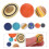 1Set Assorted Color Solar System Planet Model for Home Use Made from Stable ABS Material 8