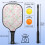 Σετ ρακετών Pickleball με 2 μπάλες και τσάντα – Ρακέτες από fiberglass με λουλούδια, 4