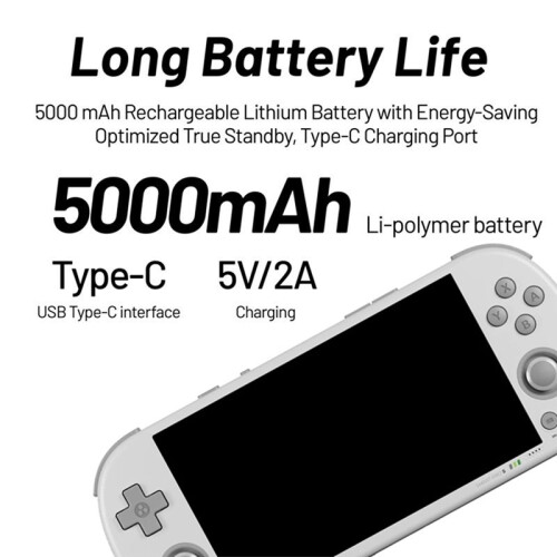 Pro S TG5050 Retro Game Console 4.96inch Handheld Game Player Support 30+ Emulators  Video Game Console 64GB 2