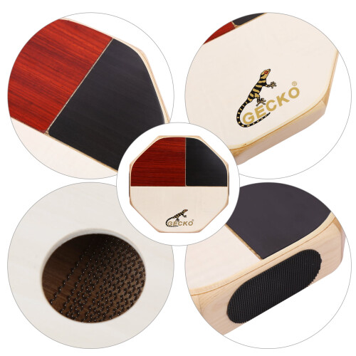Φορητό τύμπανο GECKO SD6Cajon με τσάντα ταξιδιού, ιδανικό για κάμπινγκ 1
