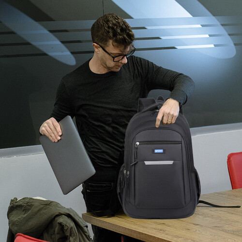 Unisex Σακίδιο Πλάτης για Laptop 16" – Μεγάλης Χωρητικότητας, Αδιάβροχο, Εργονομικό, για 1