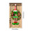 Décoration de porte de Noël 35 x 71 pouces 6