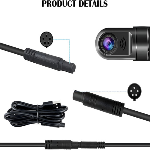 1080P HD360 περιστρεφόμενη μίνι κάμερα αυτοκινήτου, περιστρεφόμενη κάμερα 2