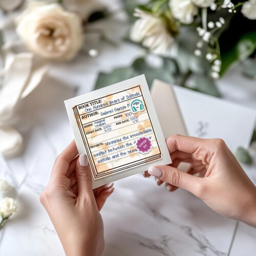 Σφραγίδες ημερολογίου ευανάγνωστες για DIY Scrapbooking, άλμπουμ φωτογραφιών – 4,3x6,3", 2