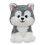 Peluche de husky siberiano – Suave y cómodo. 2